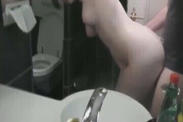 lonely business woman surprised bellman