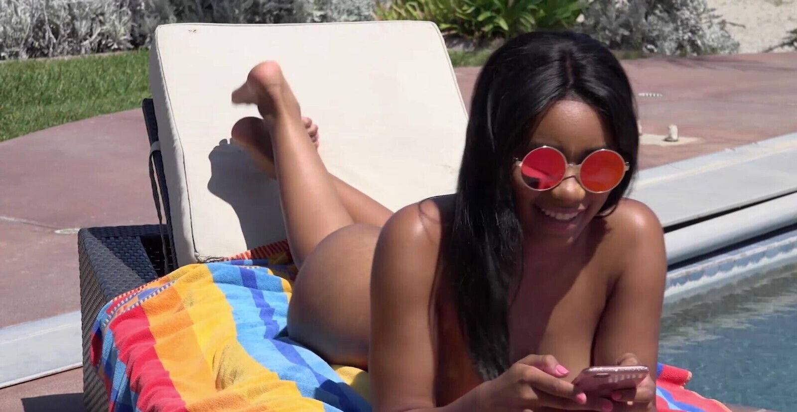 Tara with long hair natural gets fucked hard