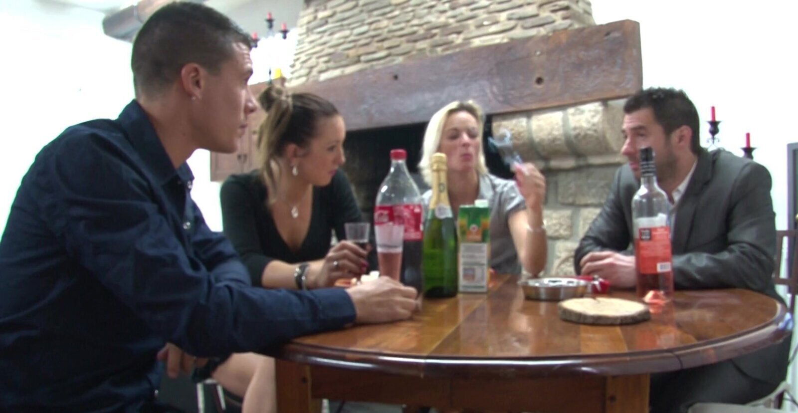 Group fucking sofa with horny Nora Luxia Imany Many