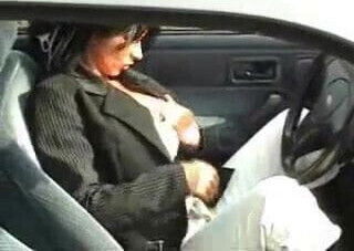 Horny brunette picked up in the supermarket for a quickie