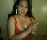 Sexy asian girl teases webcam