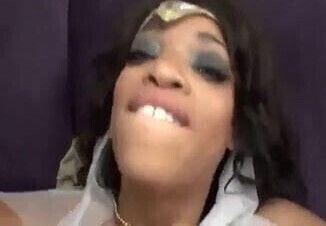 Sexy Ebony Muslim fucked Hard a Old Soldier