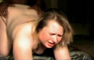 Blonde (Preggers?) Begs Doggystyle Dick