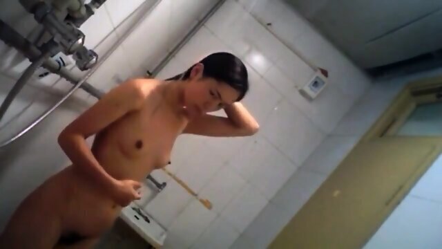 Shower Beautiful Small Breast Chinese