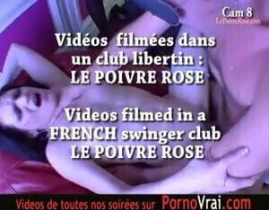 Camera espion soiree privee French spycam