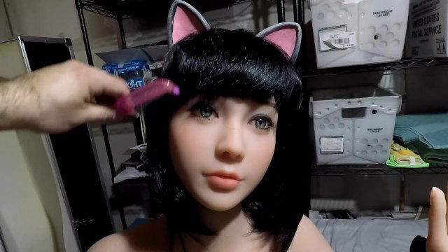 Jinsan head with Kitty