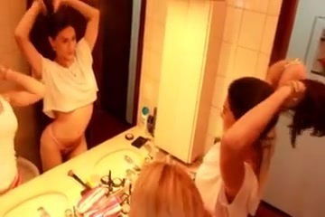 Lohanny Brandao Adriana Rodrigues in the mirror Pt 1