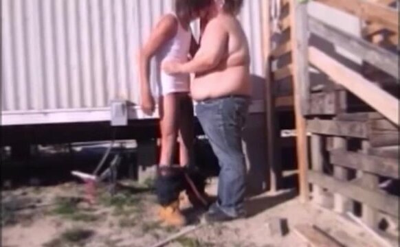 Wife Bout Caught Sucking Stranger Dick Outdoors & Getting Raw Fuck 