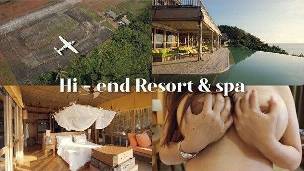 vlog, beach, extreme squirting public