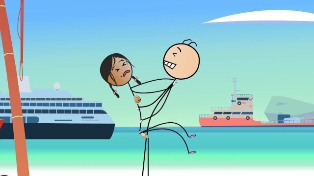 Cartoon Horny Stick People Fucking Nude Beach Girl's step brother catches them Ferdowa Class