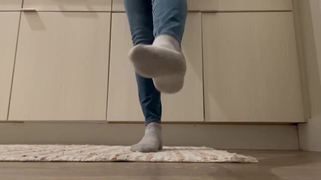 Taking SOCKS STINKY FEET