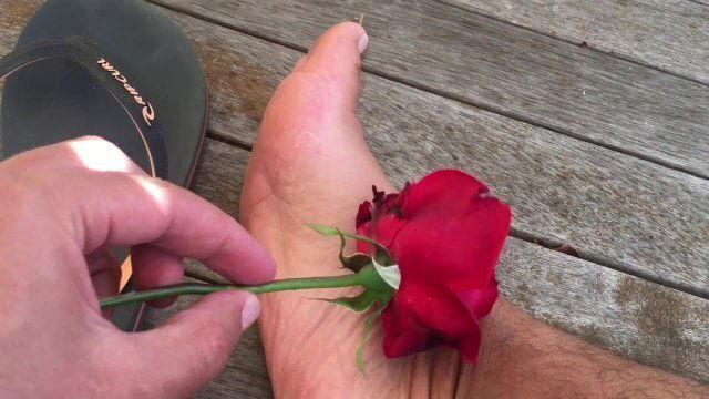 ROSES FEET MANLYFOOT FLIP FLOP LIFE VISIT AUSTRALIAN WINERY