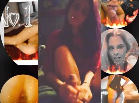 THE GIRL NEXTDOOR ... SMOKING WITH FOOTJOB AN BLOWJOB