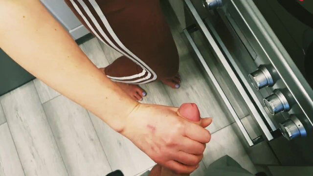 Step Playing With Kitchen.. (Mom Almost Caught