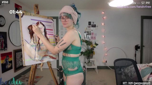 Painting DaintyWilder