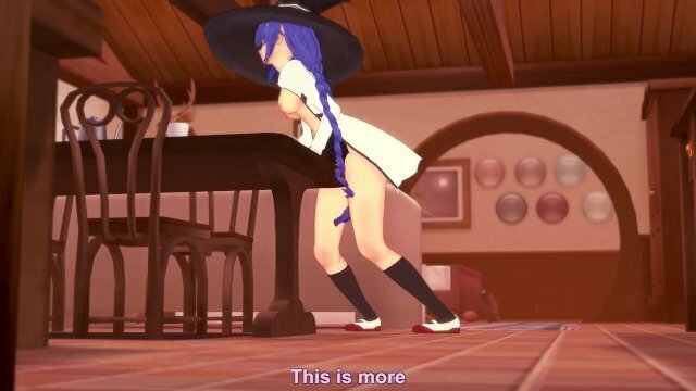 Roxy humping table corner Mushoku Tensei