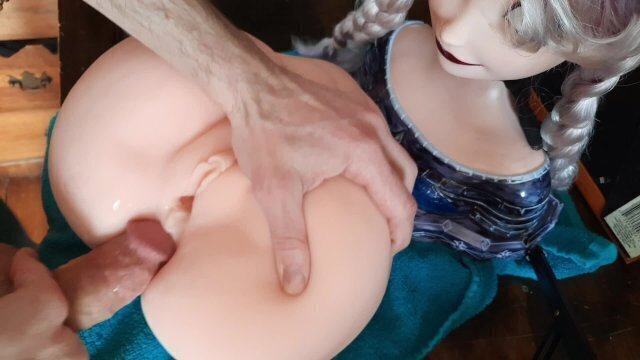fuck pussy huge facial doll