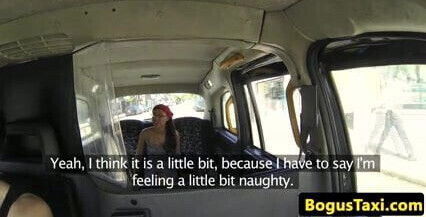 Naughty pierced eurobabe fucks driver