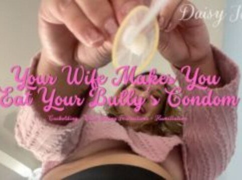 Your Wife Makes Your Bully's Condom