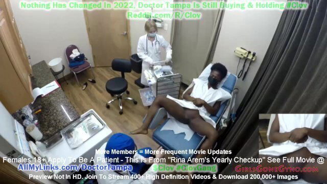 Rina Arem Gets Yearly Gyno Exam Physical From Doctor Tampa Nurse Stacy Shepard GirlsGoneGynoCom