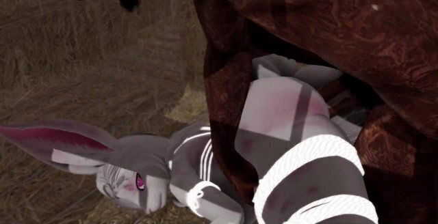 Easter Bunny Gets Held