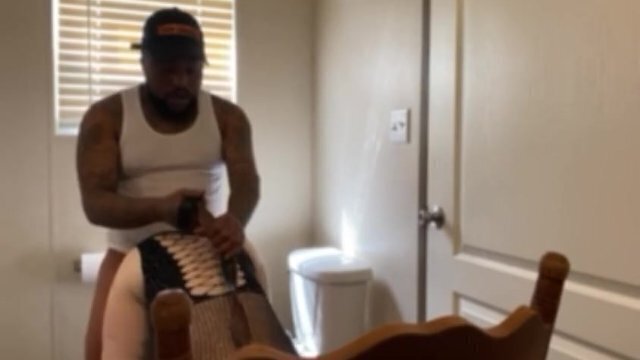 HARDCORE INTERRACIAL BREEDING MY BUBBLE BOOTY WHITE PET!!!