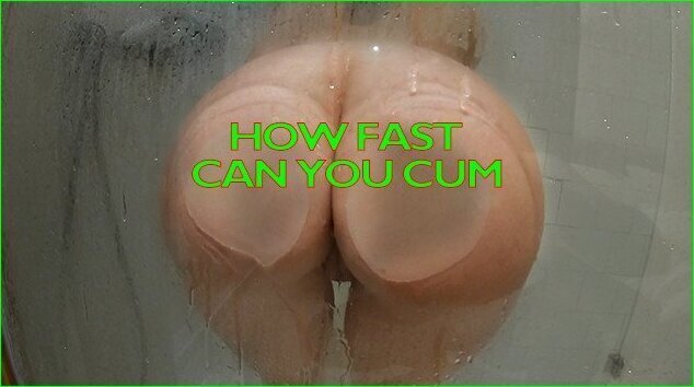 FAST DURING SHOWER HUGE CUMSHOT