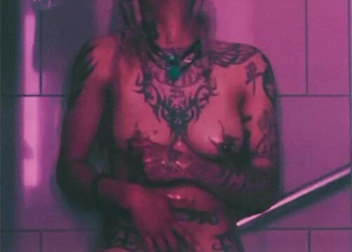 Solo MasturbationShower Quickie