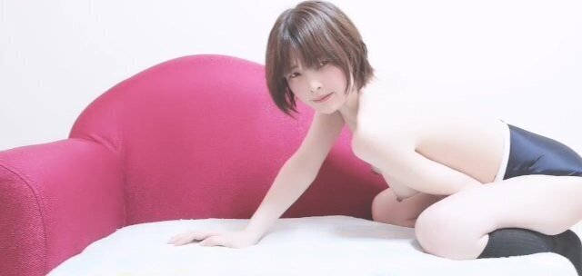 【スクール水着】四つん這いオナニー♡Female college student School swimsuit