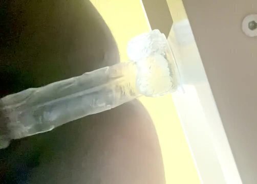 horny creamed over this dildo