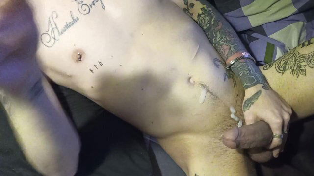 tattooed masturbate