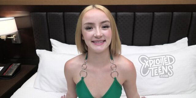 Petite graduate with PERFECT makes first porn