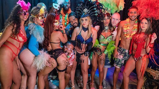 rough carnaval samba fuck party orgy