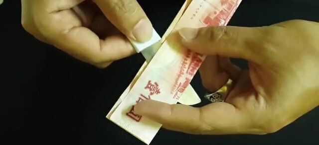 Knife Through Money, Crazy Magic Trick You Can Do