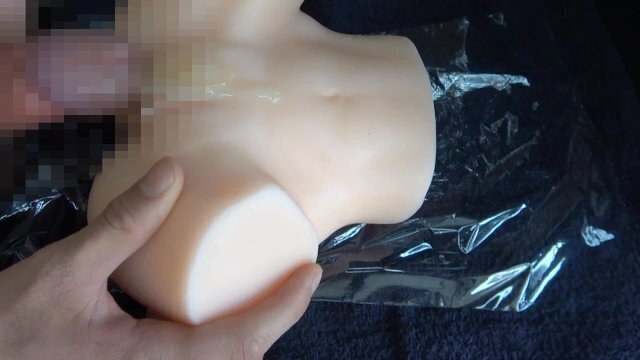 オナホが気持ちよくて射精する 個人撮影 オナニー 女性向け