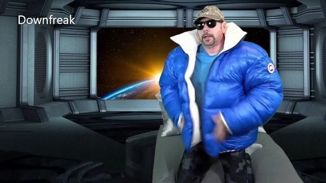 Orbiting Planet Earth Episode Canada Goose Bayan Down Jacket Puffer.