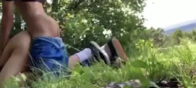 Asian Girl Keeps Cumming In The Forest