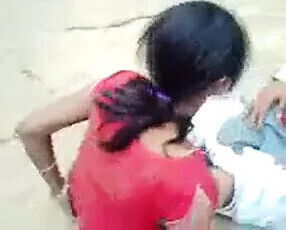 Desi couple fucking outside