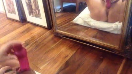 long masturbation mirror orgasm