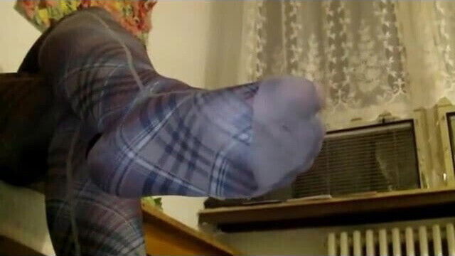 Playing Piano Pantyhose Wife