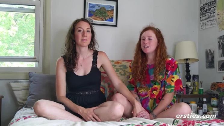 Natural Babes Play With Strap