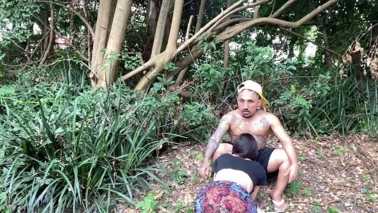 TAKEN FIRST PARK PUSHED BALLS NAUGHTY WITHOUT CONDOM (COMPLETE RED)