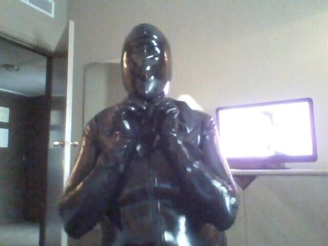 ANOTHER GOOD MOMENT IN FULL LATEX AND LAYERS OF MASKS