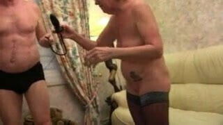 Horny tattooed grandmother