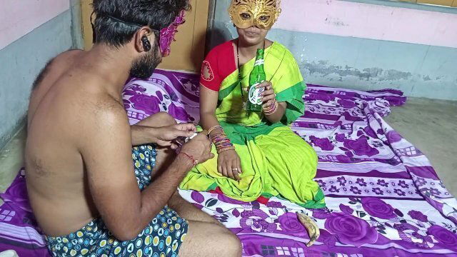 After Beer Party Rough painful With step Cousin Stepsister Room