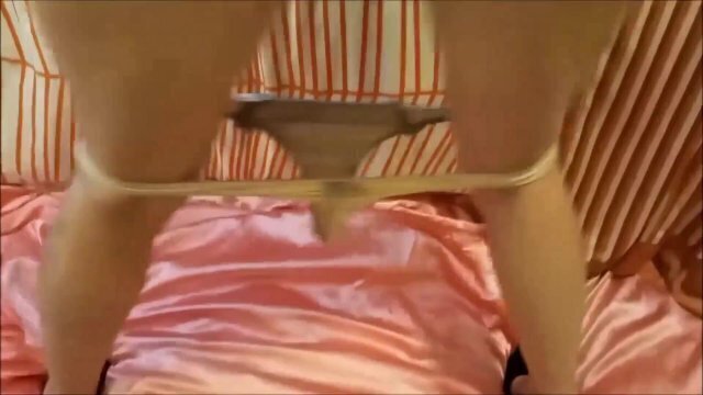 Salope Amateur, String, Robe, Ensemble Rose Satin, Levrette, Pipe, POV, Lechage