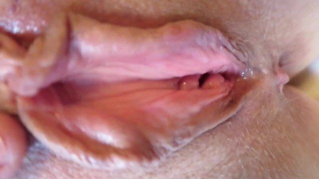 DEEP CREAMPIE DRAINS FROM MY PUSSY - POV amateur close-up fucking Queen of cream juices on big dick