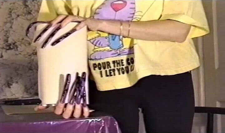 Old School Jamie Long Nails 2