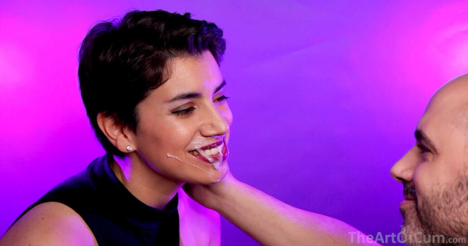 CumArtHD Romantic blowjob lips!