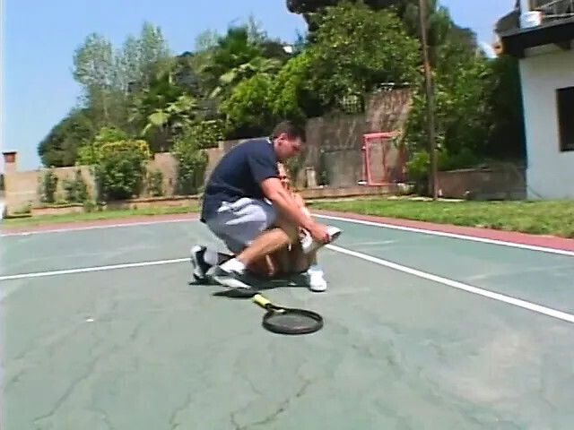 muscular stud gets sloppy blowjob from nympho